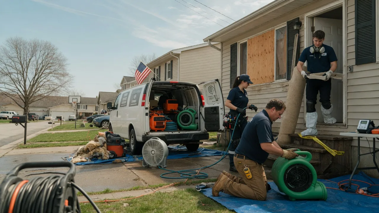 Water Damage Restoration in Cherryville, NC near me